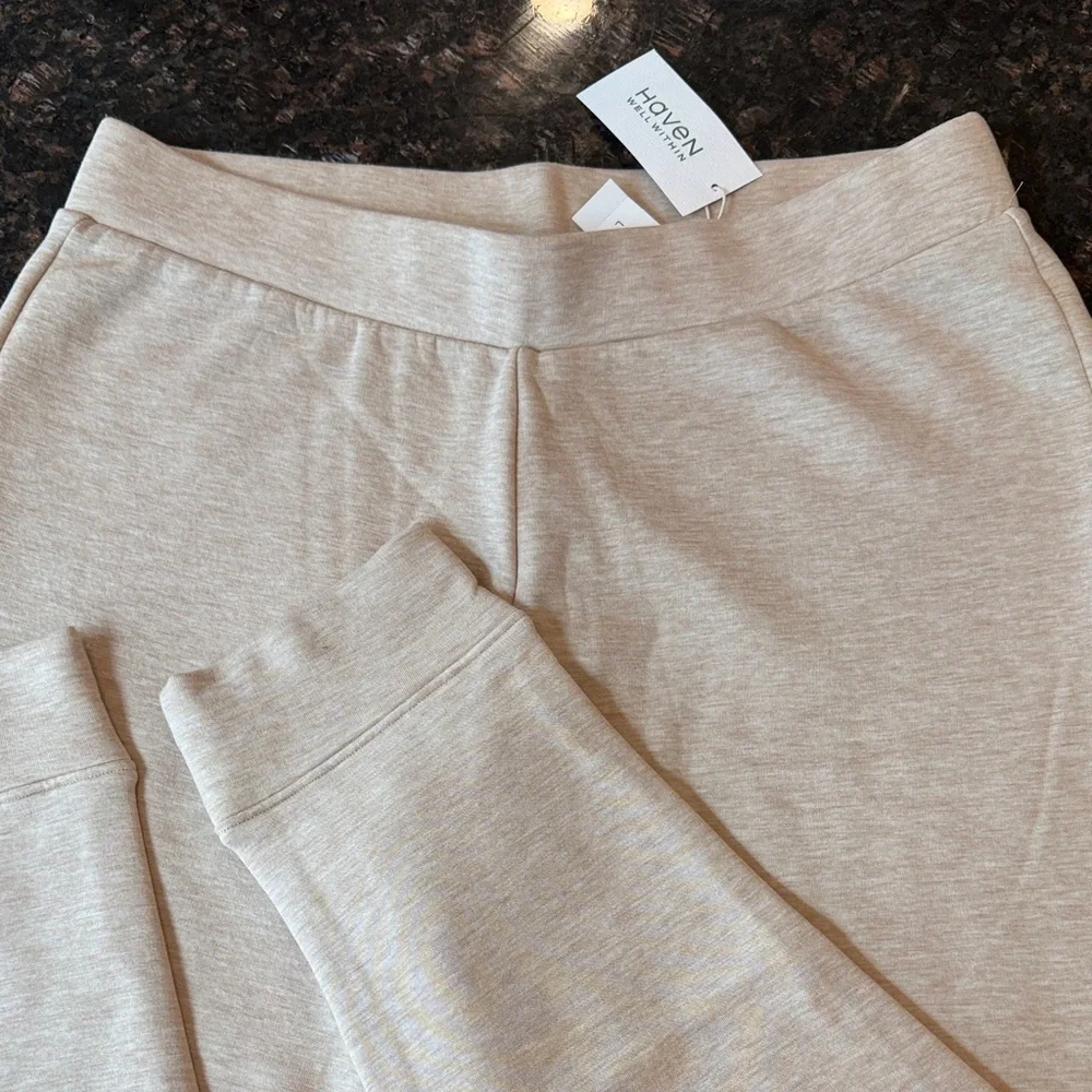 Haven Women's Beige Lounge Pants - Picture 1 of 8
